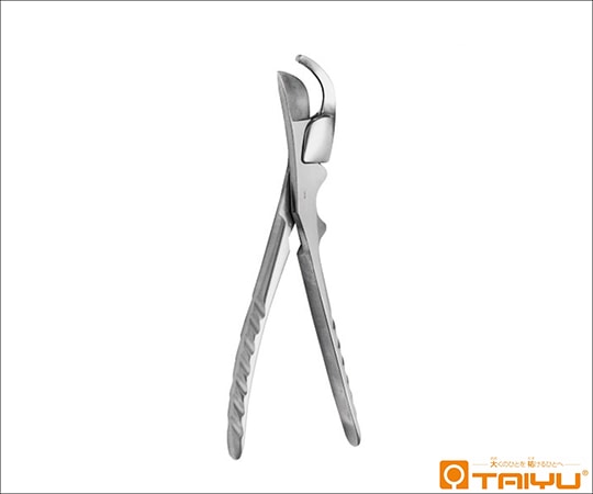 TAIYU（大祐医科工業） グルッグ肋骨剪刀 ハズシ 大 全長21.5cm TY-800L 1本（ご注文単位1本）【直送品】