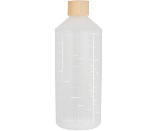 金鵄製作所 K投薬瓶 500mL セーフティキャップ 白色目盛 50本入 24260-084 1箱（ご注文単位1箱）【直送品】