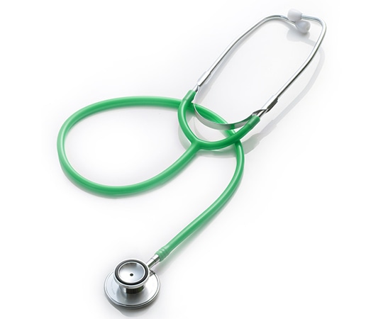 フォーカルコーポレーション シャープスコープ 外バネタイプ ヘッド:シルバー チューブ:グリーン FC-202 1本（ご注文単位1本）【直送品】