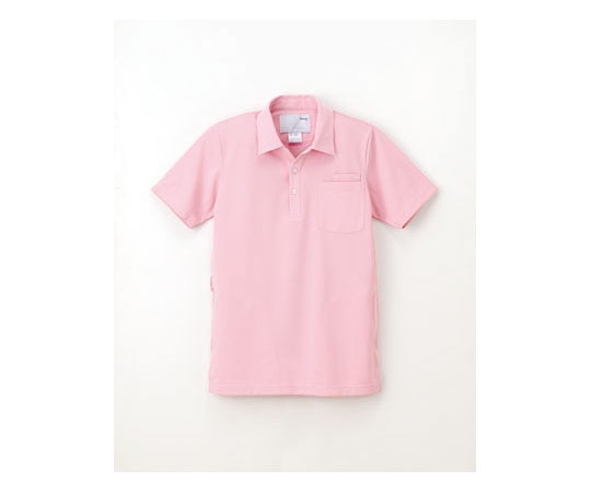 ナガイレーベン ニットシャツ ピンク BL CX2437 1枚（ご注文単位1枚）【直送品】