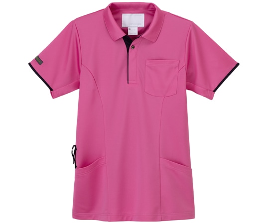 ナガイレーベン ニットシャツ ピンク LL JD-3162 1枚（ご注文単位1枚）【直送品】