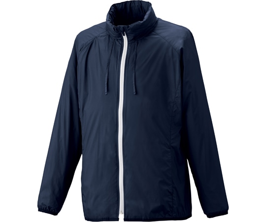 KAZEN ウィンドブレーカー（男女兼用）ネイビー LL KZN255-18L 1枚（ご注文単位1枚）【直送品】