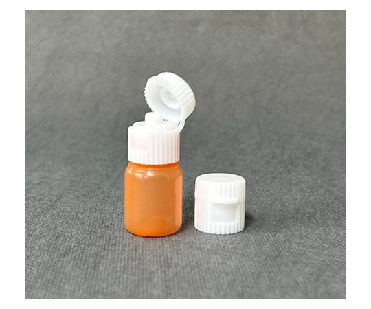 馬野化学容器 ワンタッチキャップ 滴下容器 5mL 茶 100個 7-2 1袋(ご注文単位1袋)【直送品】