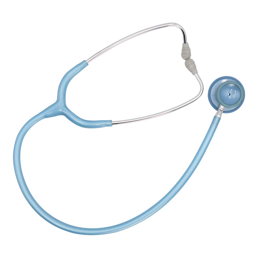 ケンツメディコ 聴診器（ナーシングフォネット）ダブル No.126Ⅲ パールブルー 0126B214 1本（ご注文単位1本）【直送品】