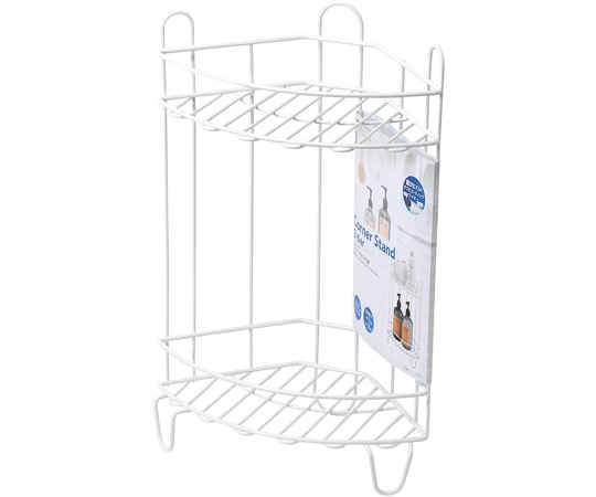 パール金属 バススタイル コーナースタンド 2段 HC177 1個（ご注文単位1個）【直送品】