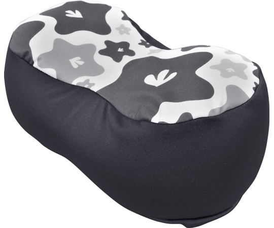 龍野コルク工業 ふたまるくん（クッション）黒  1個（ご注文単位1個）【直送品】