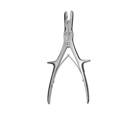 YDM 丸ノミ鉗子 リウェル・スチーレ 225mm 81533/AN11C 1本(ご注文単位1本)【直送品】