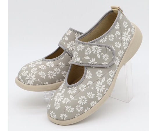 アスティコ リハビリシューズ すたこらさんソフト08 グレー 23.0cm 1足(ご注文単位1足)【直送品】