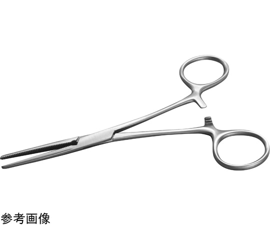 林刃物 ローチェスター・ペアン鉗子 直型・無鈎 180mm 180-PAS 1個（ご注文単位1個）【直送品】