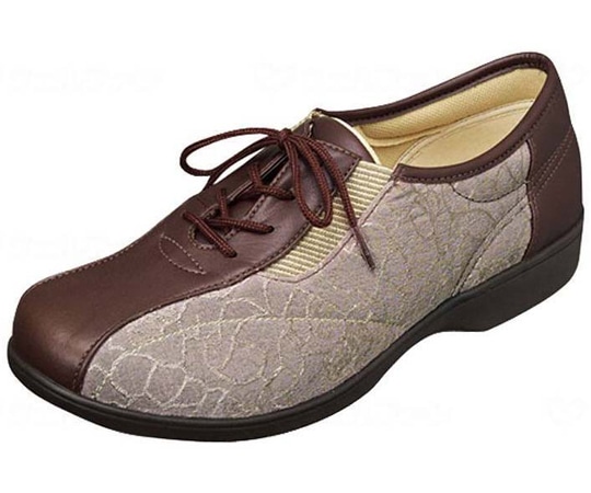 ムーンスター らくらくL007 ブラウン 23.5cm L007 1足（ご注文単位1足）【直送品】