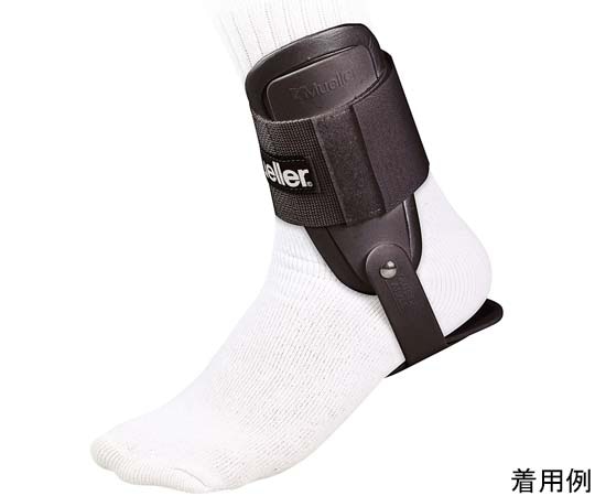 MUELLER ライトアンクルブレイス ブラック 4552MJ 1個（ご注文単位1個）【直送品】