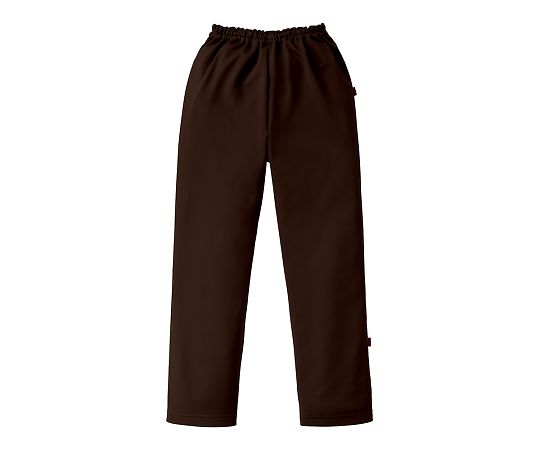サンアロー ニット検診衣パンツ（男女兼用） ブラウン L 302-47 L 1枚（ご注文単位1枚）【直送品】