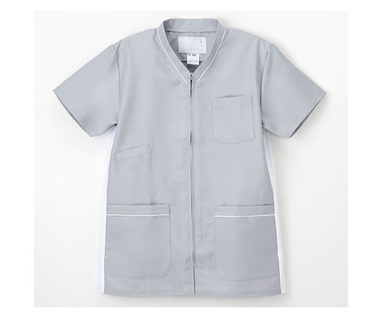 ナガイレーベン 男女兼用上衣 Sグレー S RT5067 1枚（ご注文単位1枚）【直送品】