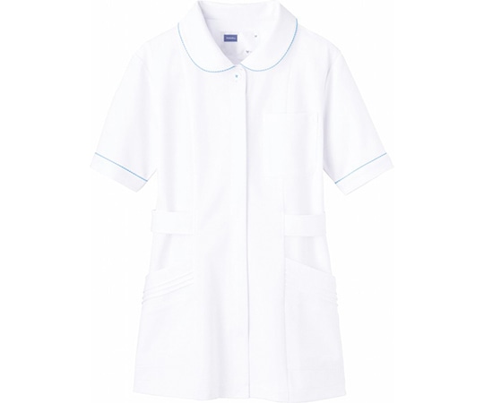 WHISEL（自重堂） チュニック ホワイトブルー L WH11101 1枚（ご注文単位1枚）【直送品】