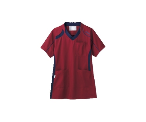 アシックス（住商モンブラン） ジャケット 男女兼用 ワイン×ネイビー CHM301-0609 M 1枚（ご注文単位1枚）【直送品】