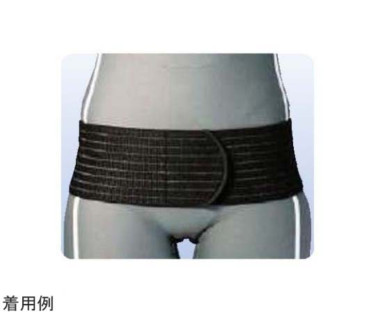 アシスト 丸サポートバンド・フリー ブラック LL 02540 1本（ご注文単位1本）【直送品】