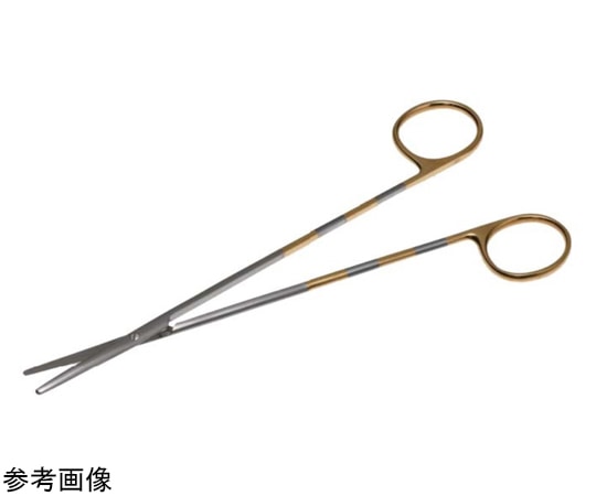 日本フリッツメディコ T/Cレザー・メッツェンバーム・フィノ剪刀 直 18cm B240-18XZ 1本（ご注文単位1本）【直送品】