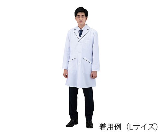 アプロンアパレル メンズコード診察衣 3L 257-60AP 3L 1枚（ご注文単位1枚）【直送品】