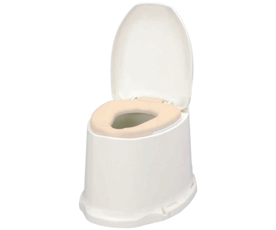 アロン化成 サニタリエースSD 据置式 ソフト便座 アイボリー 533-473 1個（ご注文単位1個）【直送品】