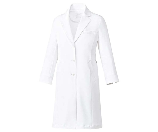 MICHEL KLEIN（ミッシェルクラン） ドクターコート[女性用] ホワイト 3L ストレッチラチネ MK-0049 1着（ご注文単位1着）【直送品】