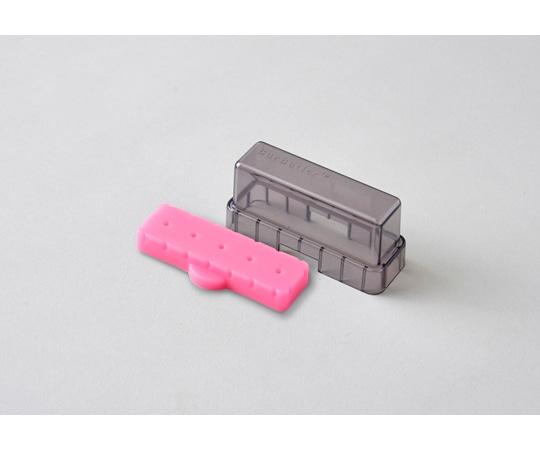 プレミアムプラスジャパン シリコンバースタンド5孔 ピンク FC-0491P 1個（ご注文単位1個）【直送品】