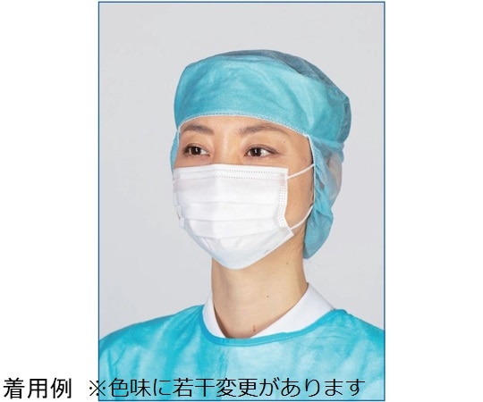 日昭産業 メディカルキャップB PAD MC-31 ブルー 1セット(50枚×6箱入) 51597 1セット(ご注文単位1セット)【直送品】