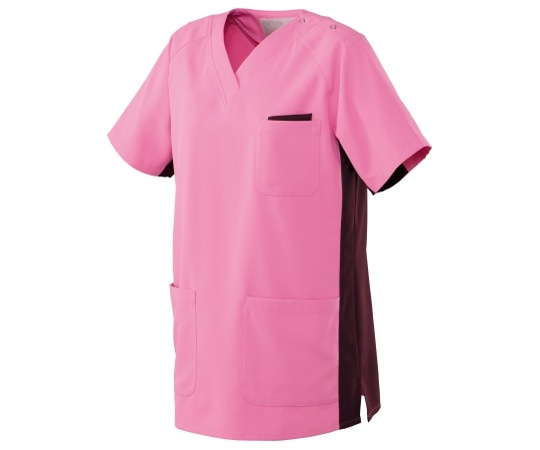 オンワード スクラブ プリティピンク×ワイン EL HS-8020 1枚（ご注文単位1枚）【直送品】