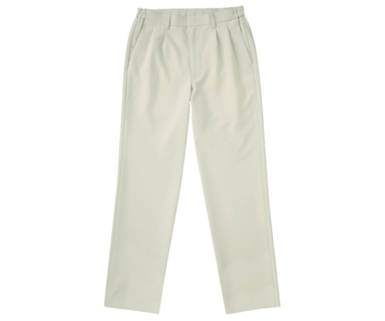 KAZEN メンズツータックパンツ グレー 3L APK620-11 3L 1枚（ご注文単位1枚）【直送品】