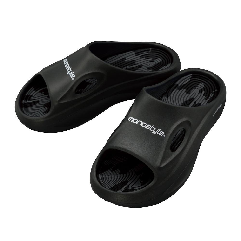 ケイワーク EVAシャワーサンダル ブラック M MS-2-BK-M 1足（ご注文単位1足）【直送品】