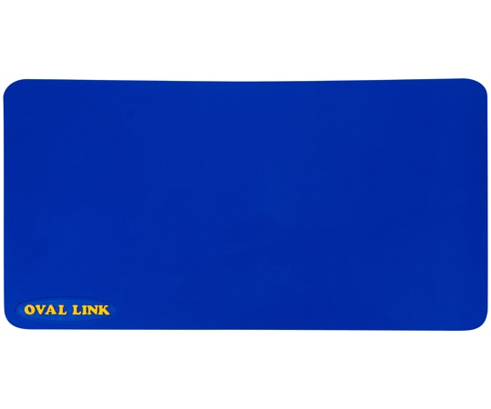 弘進ゴム オーバルリンク 浴室用マット ブルー 10枚入 マットタイプ L  1箱（ご注文単位1箱）【直送品】