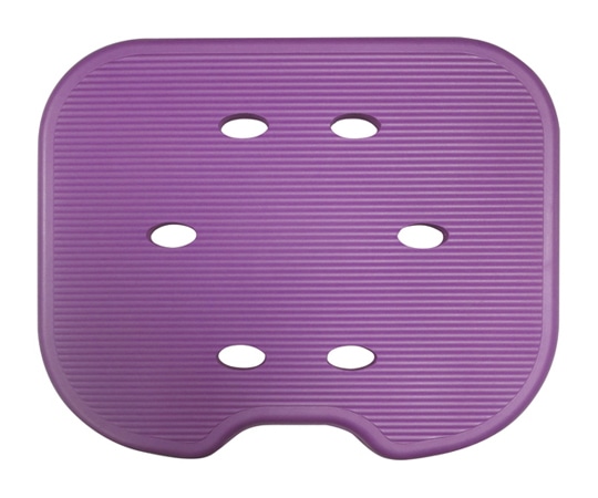 島製作所 折りたたみシャワーチェアー 楽湯DX用 座面パット パープル 2513 1個(ご注文単位1個)【直送品】