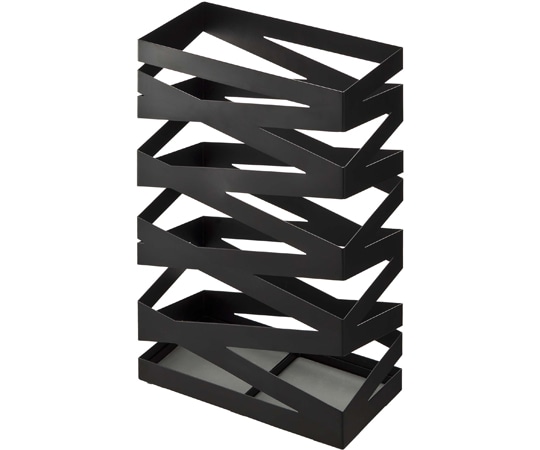 山崎実業 かさたて ロックワイド ブラック 6723 1個（ご注文単位1個）【直送品】