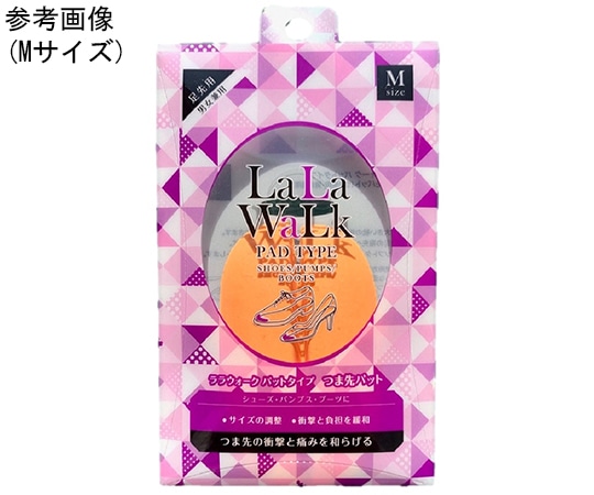 TOKYO ロイヤルリビング K.K ララウォーク つま先パット M  1足（ご注文単位1足）【直送品】