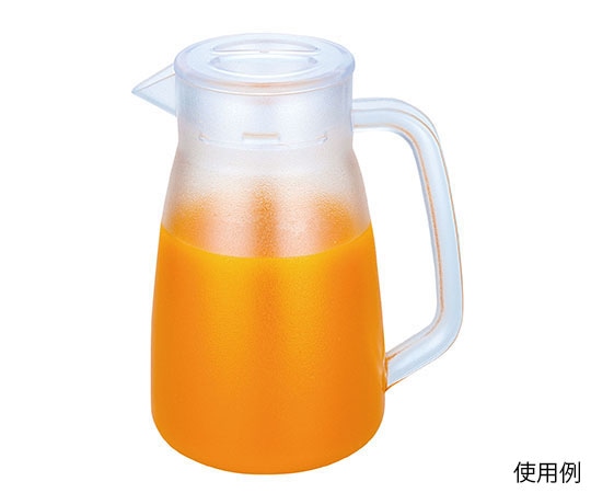 三宝産業（YUKIWA） P.Cウォーターポット一体成型 1.3L クリアー 03031026 1個（ご注文単位1個）【直送品】