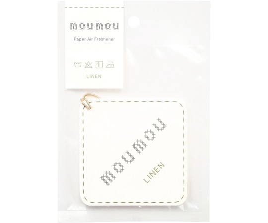 大香 moumou ペーパーエアフレッシュナー リネン 1380-23 1個（ご注文単位1個）【直送品】