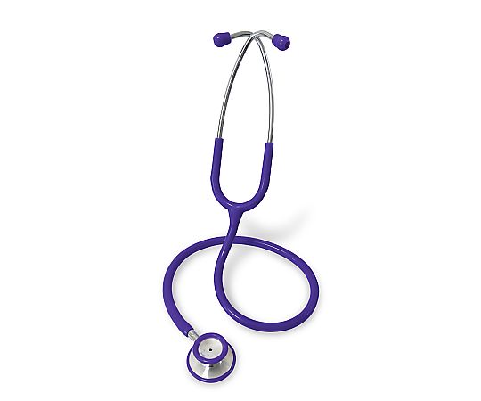 三恵 耳の痛みを軽減したカラダのサインを聴く聴診器 パープル  1本（ご注文単位1本）【直送品】