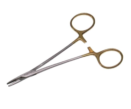 日本フリッツメディコ TC・USAヘガール持針器 SnagーFree 18cm 0.4mmTIP SF-3057 1個(ご注文単位1個)【直送品】