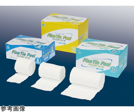 エフスリィー ファインタイFeel（弾力包帯）10cm×4.5m 1ケース（6巻×10箱入）  1ケース（ご注文単位1ケース）【直送品】