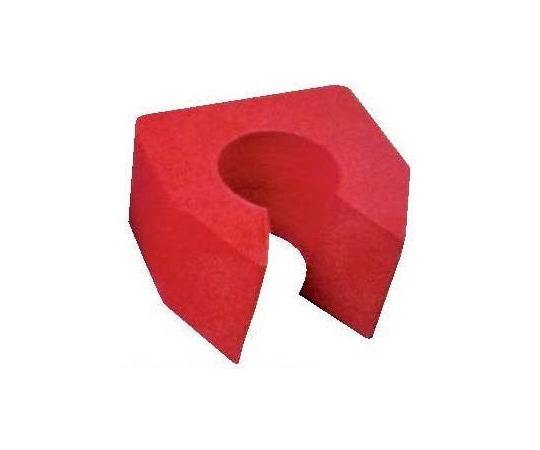 エヴァ 杖立て ぱっくん レッド DZ-EVAH-004 1個(ご注文単位1個)【直送品】