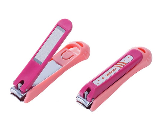 グリーンベル ソフトタッチ爪切S （ピンク） NC-120 1個（ご注文単位1個）【直送品】