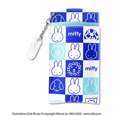 セントレディス ミッフィー胸ポケット用ペンケース スクエアーブルー ST-ZMF0035 1個（ご注文単位1個）【直送品】