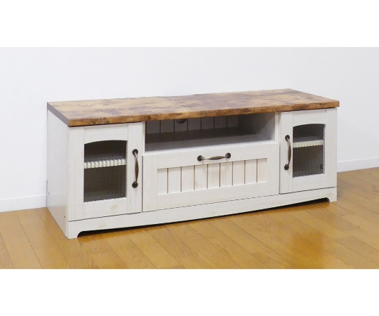 クロシオ カントリー TV台 W105 21353 1台(ご注文単位1台)【直送品】