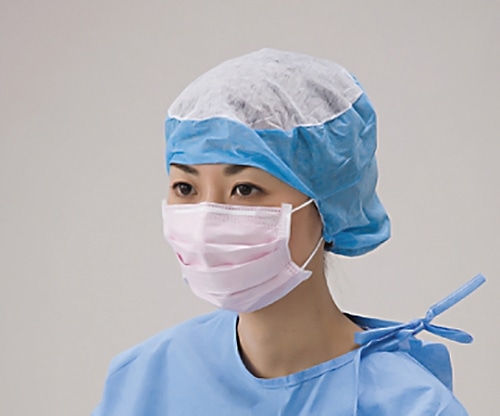 AITEX サージカルマスクEPS ゴムピンク（2000枚入） ASM-RP 1ケース（ご注文単位1ケース）【直送品】