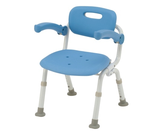 パナソニックエイジフリー シャワーチェア ユクリア コンパクトSPおりたたみN ブルー PN-L41321A 1個（ご注文単位1個）【直送品】