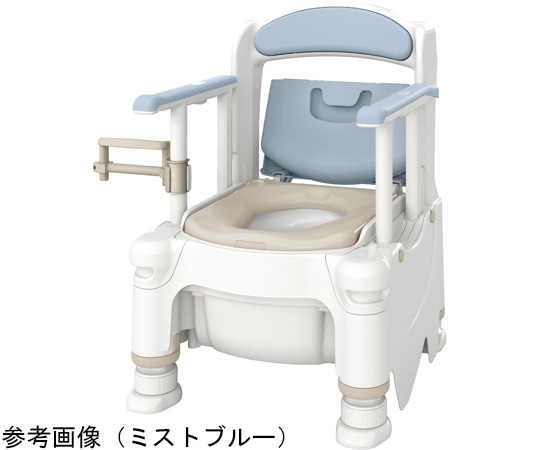 アロン化成 ポータブルトイレFX-30S 標準便座 ミストブルー 532-951 1箱（ご注文単位1箱）【直送品】
