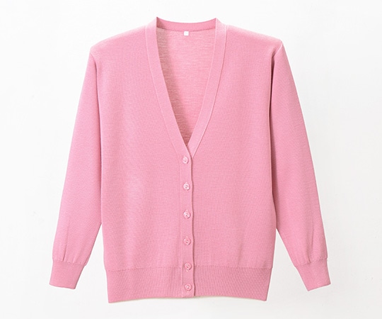 ディーフェイズ 抗ピル長袖カーディガン ローズピンク M D1001 1着(ご注文単位1着)【直送品】
