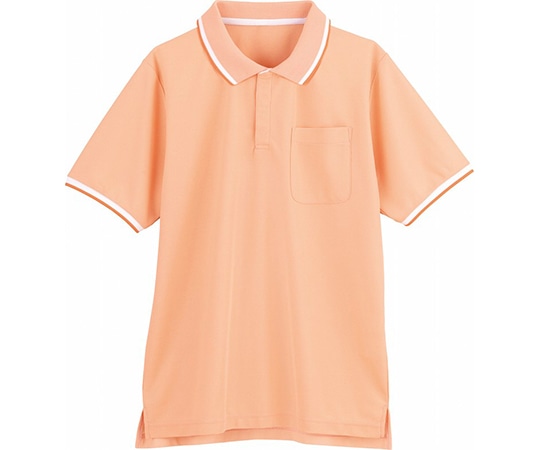WHISEL（自重堂） 半袖ポロシャツ コーラルオレンジ S WH90318 1枚（ご注文単位1枚）【直送品】