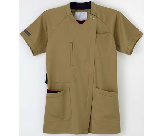 ナガイレーベン 男女兼用スクラブ ベージュ SS RF-5512 1枚(ご注文単位1枚)【直送品】