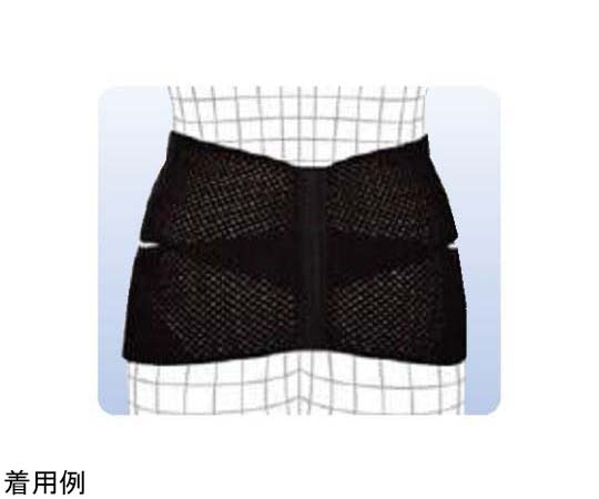 ミノウラ 山田式 骨盤Wフィット ブラック M 13922 1本（ご注文単位1本）【直送品】