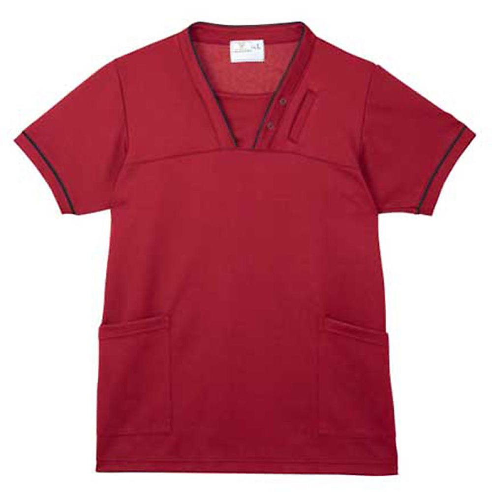 KIRAKU（トンボ） ケアスクラブ ストロベリーレッド SS（身丈64cm） CR152-15 SS 1枚（ご注文単位1枚）【直送品】